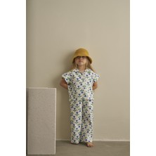 Oh la la Koala For Little Ones Ekru Color Parade Gabardin Yelekli Takım