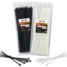 Enaks Plastik Kelepçe (100'LÜ Paket) 8,0*300 - Beyaz