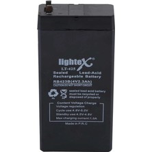 Aydogan's Lightex LT-425 4V 2.3AH Işıldak Fener Aküsü