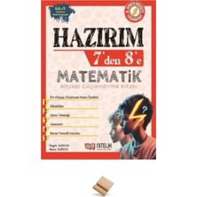 Nitelik Yayınları 8. Sınıf Matematik Kitabı Nitelik 7'den 8'e Hazırım LGS Hazırlık Seti