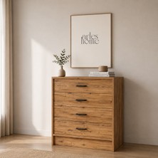 Arles Home - 4 Çekmeceli Şifonyer