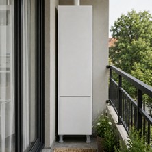 Arles Home - 2 Kapaklı 3 Raflı Kombi Dolabı Çok Amaçlı