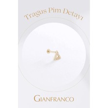 Gianfranco Taşlı Yay C Tragus Küpe