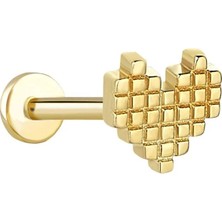 Gianfranco Taşlı Pixel Tragus Küpe