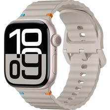Nettech Apple Watch Series 10 46 mm Uyumlu Silikon Kordon