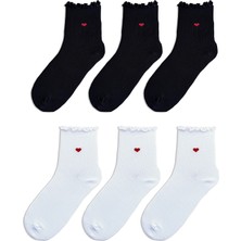 QUALITY WALKING Monochrome Series Soket Çorap 6'lı Set