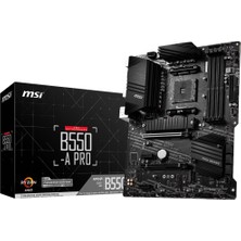 MSI Msı B550-A Pro 4400MHZ(OC) Ddr4 Soket Am4 M.2 HDMI Dp Atx Anakart