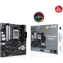 Asus Prıme A620M-A-CSM 6400MHZ Oc Ddr5 Soket Am5 M.2 HDMI Dp VGA Matx Anakart