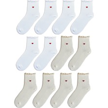 QUALITY WALKING Monochrome Series Soket Çorap 12'li Set