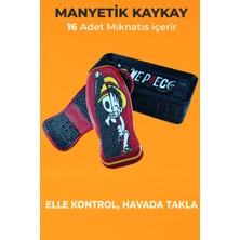 Creva Oldschool-Kickflip Mıknatıslı Kaykay-Luffy (Anime Özel Seri)