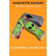 Creva Oldschool-Kickflip Mıknatıslı Kaykay-Alien (Limited Edition)