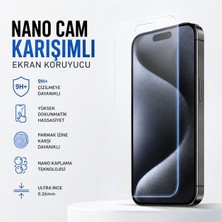 Powerfox iPhone Xs Max/11 Promax Uyumlu Cam Karışımlı Nano Ekran Koruyucu | 9h+ Çizilme Direnci | Yüksek Dokunmatik Hassasiyet