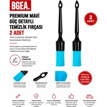 Bgea Premium Kalite Mavi Güç Detaylı Temizlik Fırçası (2 Adet)