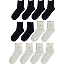 QUALITY WALKING Monochrome Series Soket Çorap 12'li Set