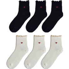 QUALITY WALKING Monochrome Series Soket Çorap 6'lı Set