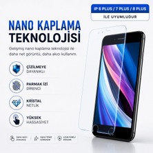 Powerfox iPhone 7 Plus/8 Plus Uyumlu Cam Karışımlı Nano Ekran Koruyucu | 9h+ Çizilme Direnci | Yüksek Dokunmatik Hassasiyet