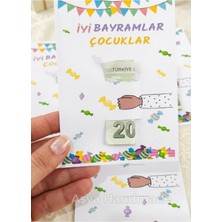 Seyvaya Çocuklar Için Ramazan Bayramı Harçlık Kartı,bayram Hediye Kartı,10 Adet
