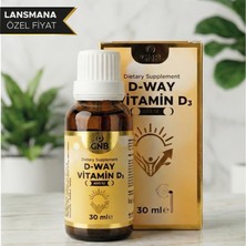 Gnb Pharma Gnb D-Way Vitamin D3 400 Iu Takviye Edici Gıda Sprey 30 ml