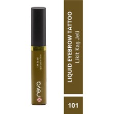 Kahverengi Likit Kaş Maskarası & Liquid Eyebrow Tattoo 5ml No: 101 - Vegan & Temiz Içerikli