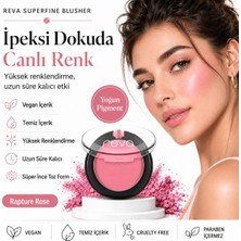 Süper Ince Toz Allık - Superfine Blusher Rapture Rose - No: 701 - Vegan & Temiz Içerik