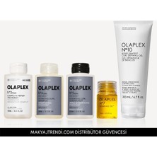 OLAPLEX Curl Strength & Style Set - Dalgalı, Kıvırcık Saçlar Için Bukle Belirginleştirici Şampuan, Saç Kremi, Bukle Şekillendirici Jel, Yoğun Onarıcı Bakım & Bağ Güçlendirici Saç Bakım Yağı Seti