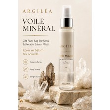 Argilea Voile Minéral-Işıltı Veren Saç Parfümü ve Keratin Bakım Misti, Kabarma Karşıtı, Kolay Tarama Çift Fazlı -100 ml