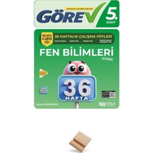 Nitelik Yayınları Nitelik 5. Sınıf Görev Fen Bilimleri 36 Haftalık Çalışma Föyleri + Telefon Standı