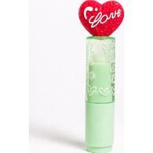 Sudedi Home Şeffaf Lip Balm Dudak Nemlendirici, Kalp Kapaklı Renksiz Dudak Bakım Balmı, Parlak Görünüm