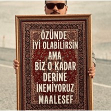 Musnig Dekoratif Sanatsal Çerçeveli Tablo Malesseff
