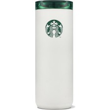 Starbucks Paslanmaz Çelik Termos - Mat Altın Rengi - 473 ml