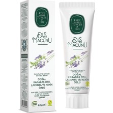 Doğal Diş Macunu 90 gr Karabaş Otu & Lavanta ve Kekik Özlü
