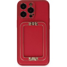 Apple iPhone 13 Pro Max Kılıf Coco Elit Kapak - Kırmızı