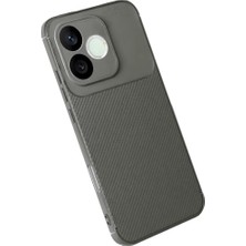 Huawei Honor 600 Lite Auto Focus Karbon Kapak - Gri