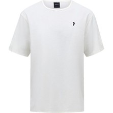 Peak Performance M Traıl Ss Erkek Günlük Tişört G79467040T Beyaz