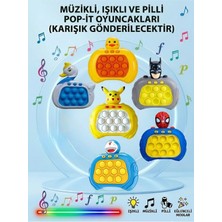 Düşler Oyuncak Dünyası Erkek Çocukları Için Özel Cep Telefonundan Kurtarabileceğiniz Pilli Popit, Sesli, Eğitici Oyuncak (Karışık Gönderilecektir)