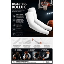 Voltrike Beyaz Basketbol Kolluğu Örme