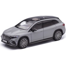 1:18 Ölçek Nzg 2023 Mercedes Benz Eqs Suv Amg Line X296 Diecast Metal Minyatür Model Araba 25CM