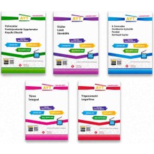 Sonuç Yayınları Ayt Matematik Kazanım Merkezli Soru Kitapçığı 5'li Set | Polinomlar, Fonksiyonlar, Limit, Türev, Integral, Trigonometri, Logaritma, Parabol