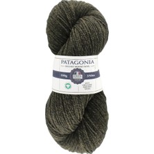 Etrofil Patagonia Örgü İpi Kömür Grisi %100 Organik Merino Yün 100g 350m (74280)