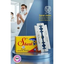 Shark Super Chrome 100’LÜPREMIUM Paket - Profesyonel Jilet