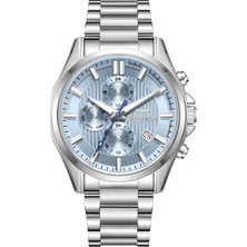 Slazenger SL.09.2632.2.300 Quartz Çelik Gri 10 Atm 43 mm Erkek Kol Saati