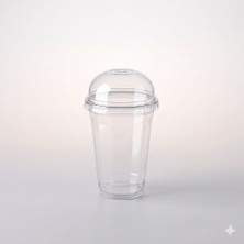 ÖZGÜN Milkshake Bardağı, Limonata Bardağı, Bira Bardağı, Kokteyl Bardağı Kapaklı 450 cc 50 Adet