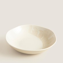 Chakra Terra Çukur Tabak 20 cm Natural