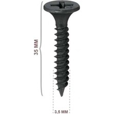 Tigron Alçıpan Vidası Sivri Uç 3,5X35 mm 1000 Adet