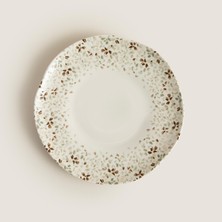 Chakra Carciafo Flower Servis Tabağı 28 cm Yeşil