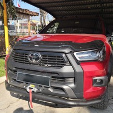 Tuning Vadisi Toyota Hilux Yarasa Kaput Rüzgarlığı 2021 ve Üzeri Parlak Siyah