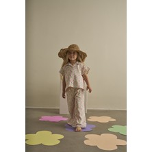 Oh la la Koala For Little Ones Pembe Color Parade Gabardin Yelekli Takım