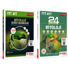 Sınav Yayınları Tyt Ayt Biyoloji Hazırlık Seti (Soru Bankası + 24 Adımda Konu Anlatımlı)