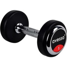 Voltrike Avs 5 kg Kauçuk Kaplı Olimpik Dambıl