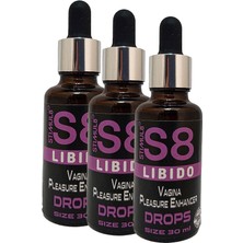 Guzzy Stimul8 Kadın Genital Bakım 3 Adet Isteme Libidodamıasi 30 ml